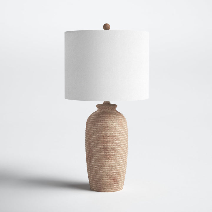 Brady 28" Sandy Pearl Table Lamp Joss & Main