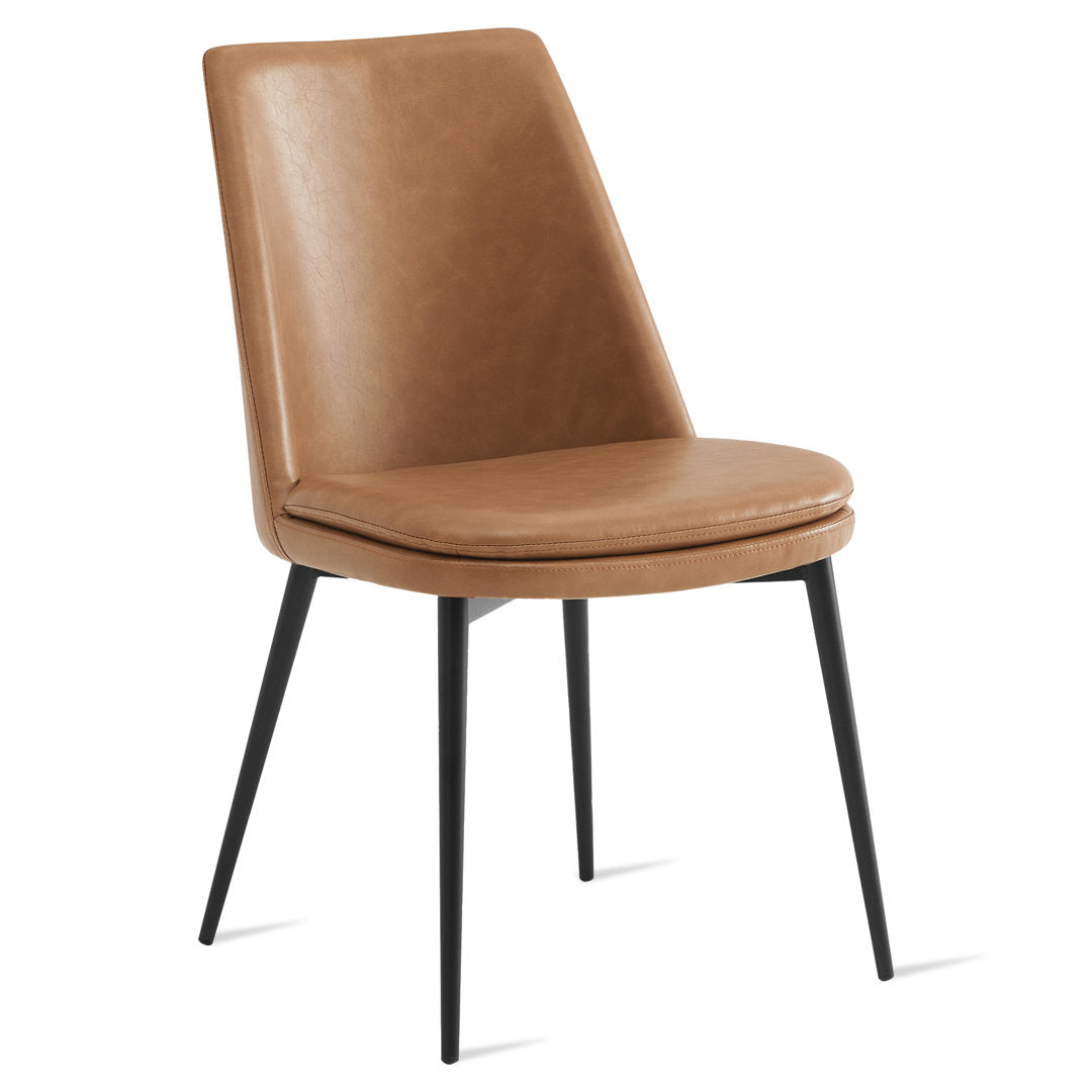 Betzalel Upholstered Parsons Chair (Set of 2) Wade Logan® Upholstery Color: Brown