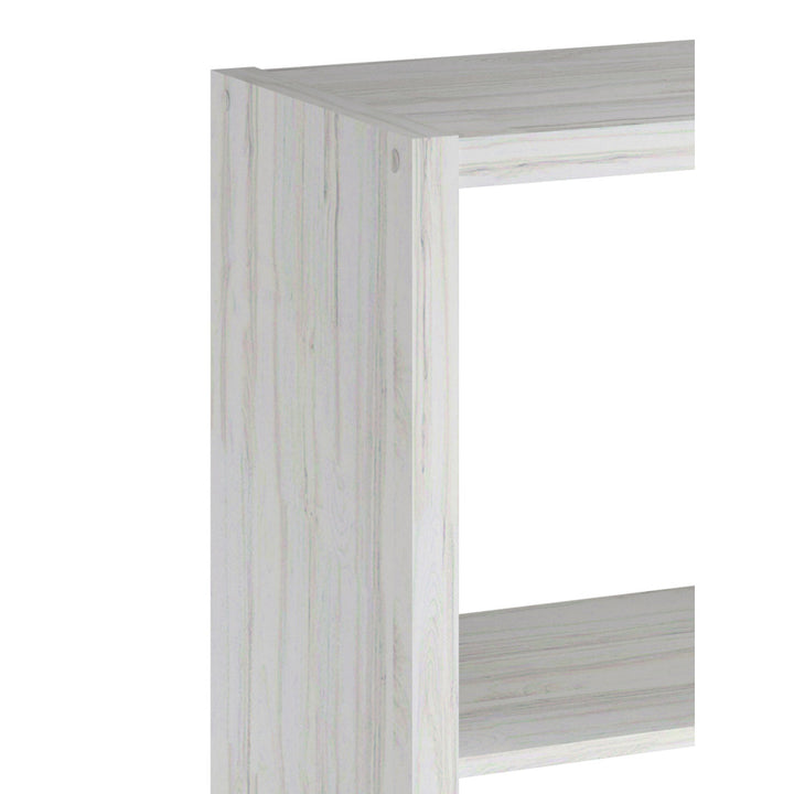 29.87'' H x 57.95'' W Cube Bookcase ClosetMaid Color: Bleached Walnut