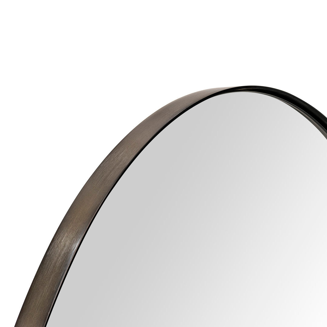 Javell Bathroom Mirror Ebern Designs Size: 36" x 24" Finish: Oil Rubbed Bronze
