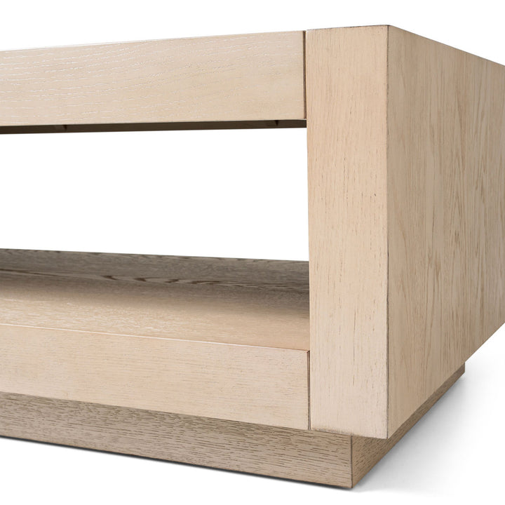 Maven Lane Maven Lane Contemporary Wooden Coffee Table Maven Lane Color: Refined White