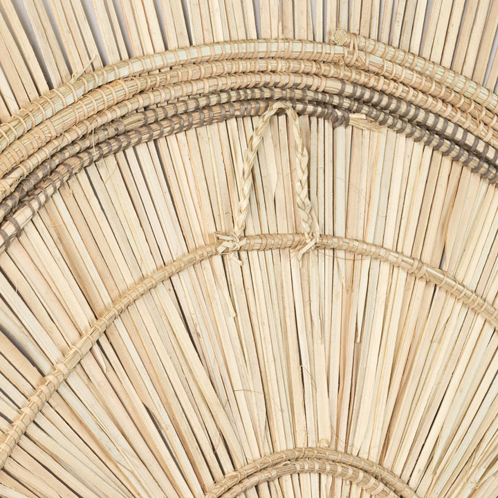 Dakota Fields Sun Circle Wall Décor Dakota Fields Size: 35.5" H x 35.5" W x 0.5" D Finish: Cream