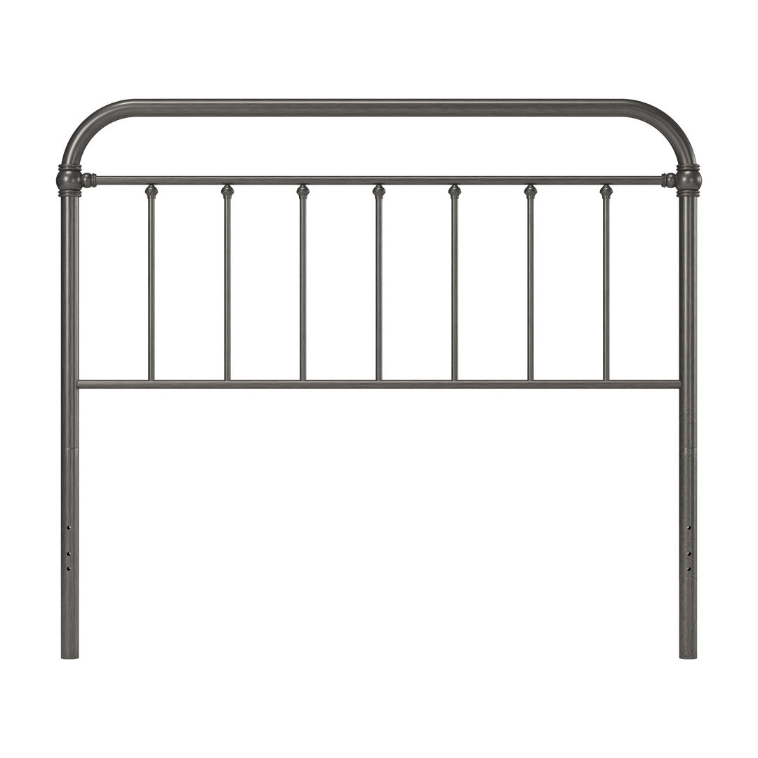 Kowalczyk Slat Headboard Three Posts™ Color: Pewter Size: Full/Queen