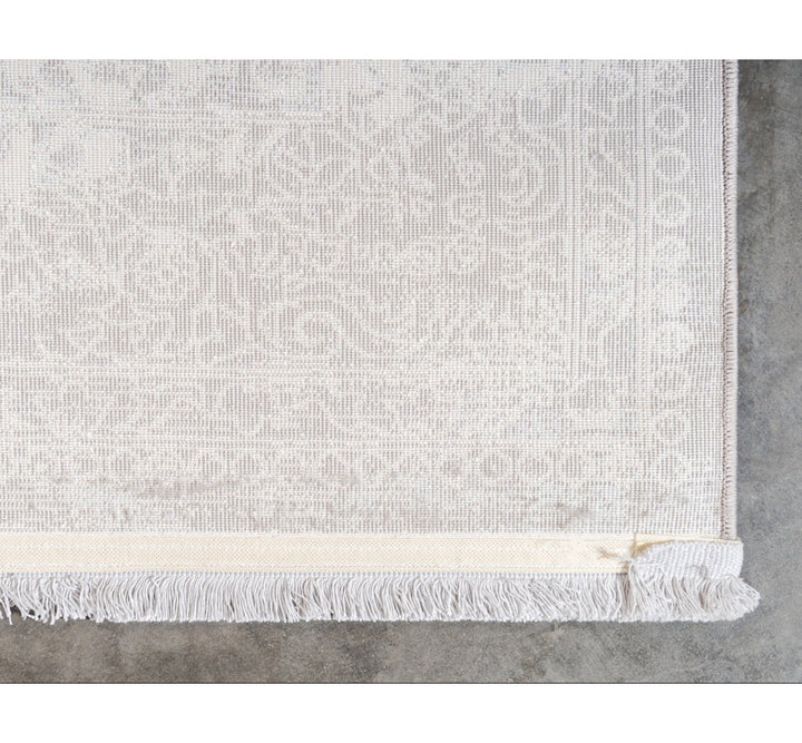 Teadora Gray/Light Blue/Ivory Area Rug Bungalow Rose Rug Size: Rectangle 3'3" x 5'3"