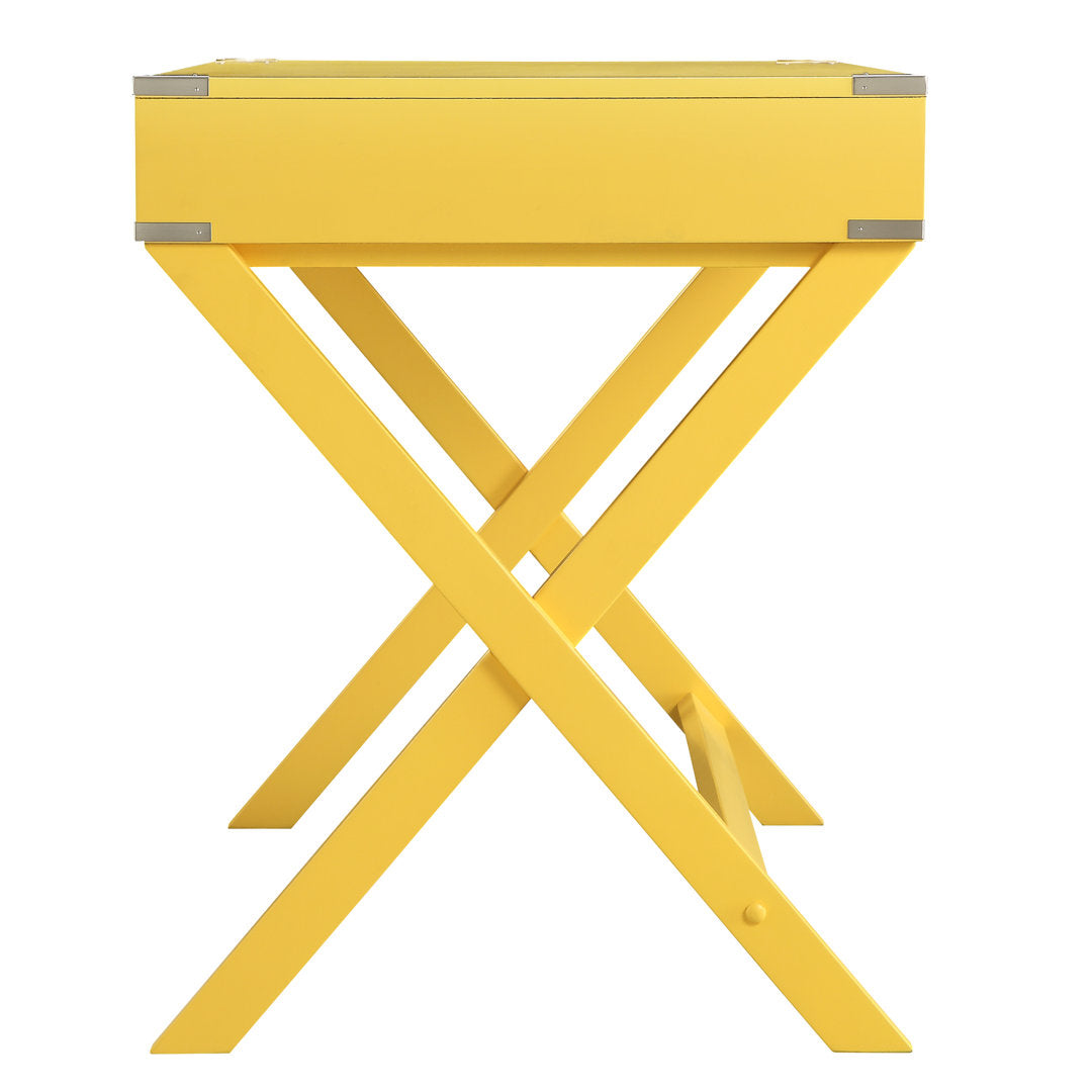 Whetzel Desk Mercury Row® Color: Yellow