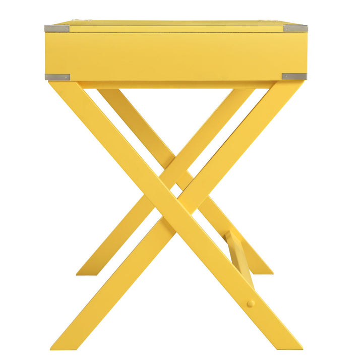 Whetzel Desk Mercury Row® Color: Yellow