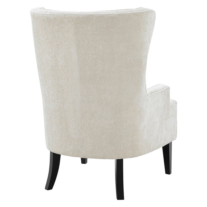 Radyn 31" Wide Polyester Wingback Chair Red Barrel Studio® Body Fabric: Opus Cream 100% Polyester
