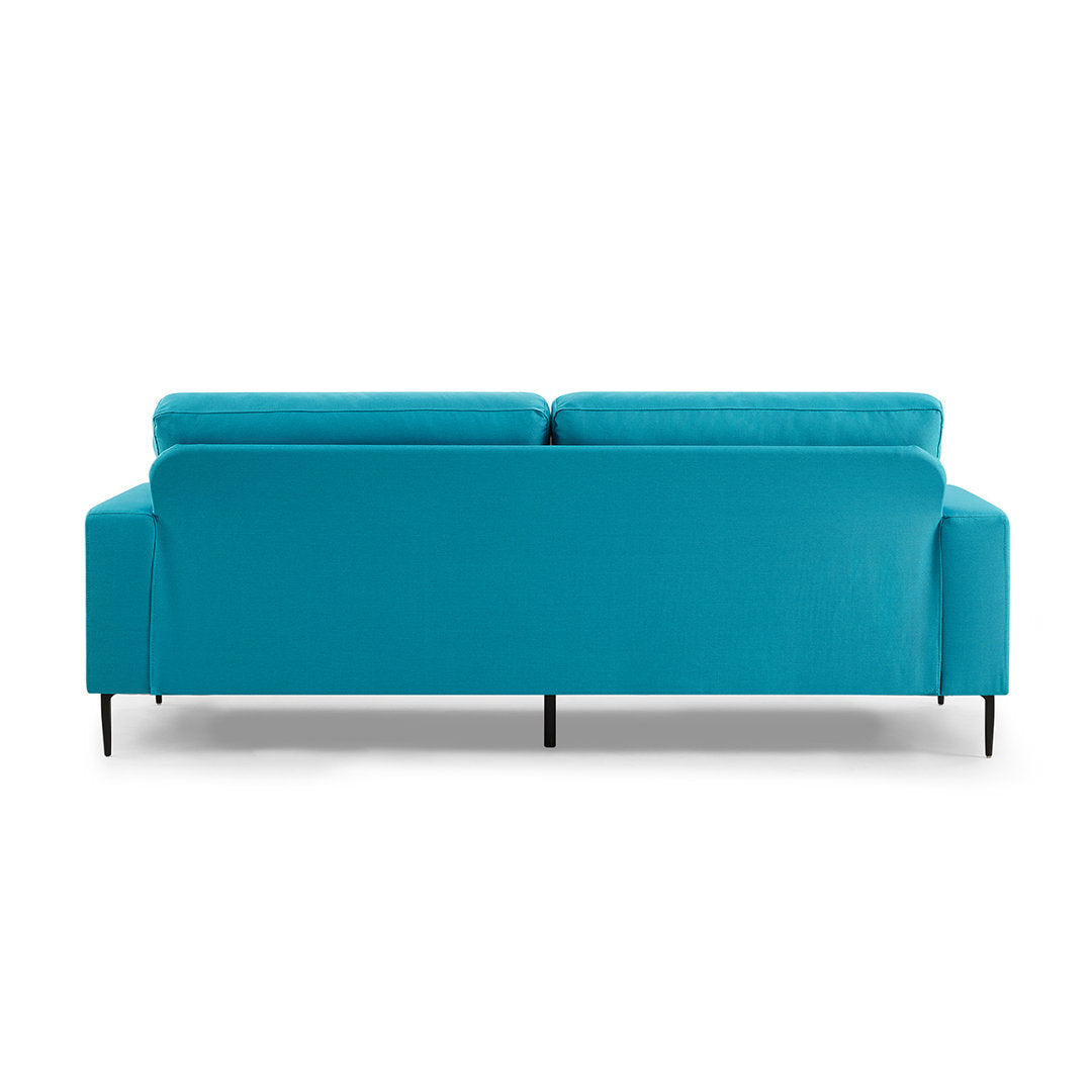 Jeses MINIMORE Modern Style Etta 84.3" Mid-Century Modern Design Sofa Corrigan Studio® Fabric: Turquoise Polyester
