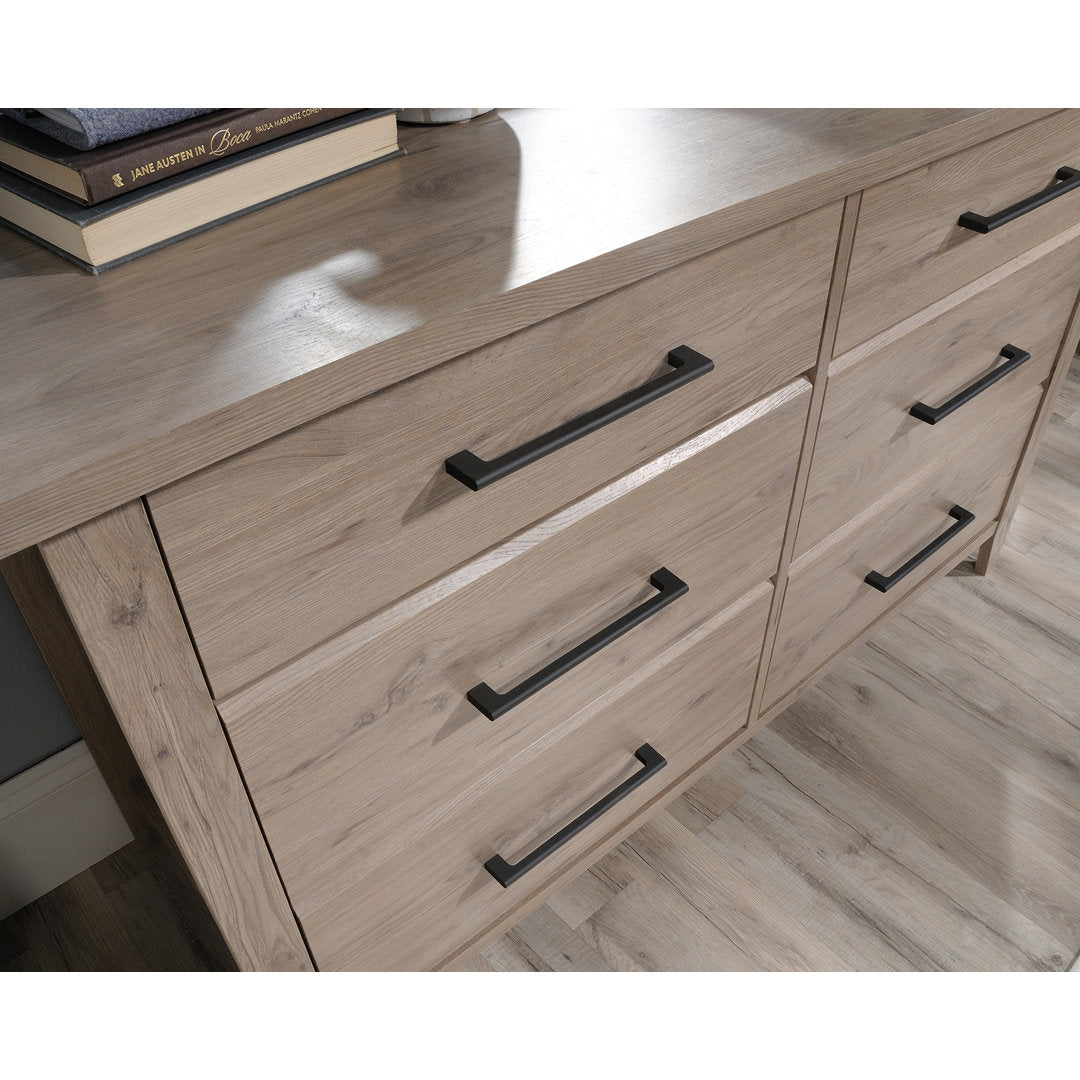 Freda 6 Drawer 50.9" W Double Dresser Union Rustic Color: Laurel Oak