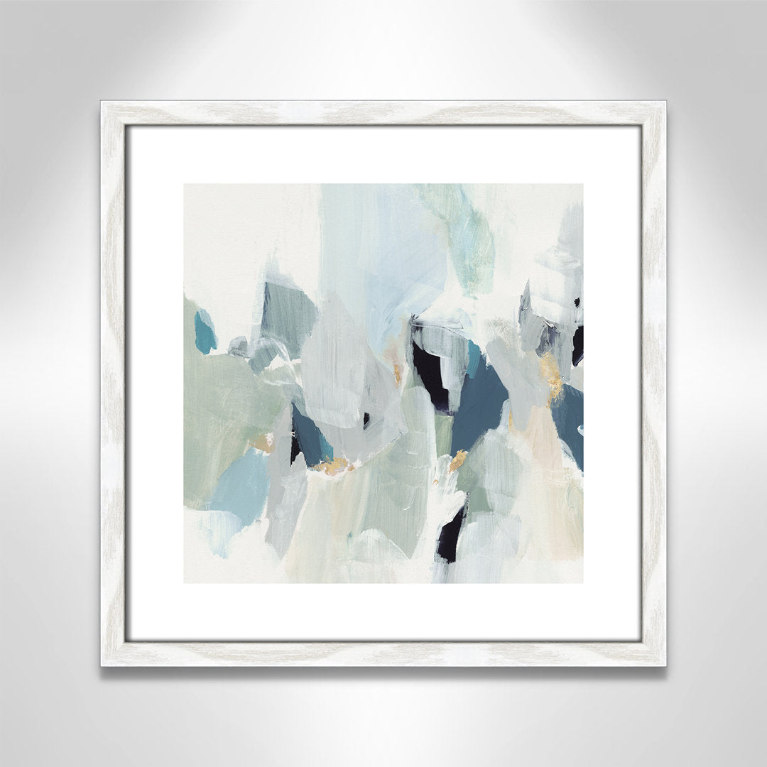 Little Talks III' by Isabelle Z - Painting Print Casa Fine Arts Size: 18.25" H x 18.25" W x 0.75" D Format: White Wood Framed Paper