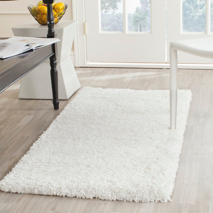 Assar White Area Rug Wade Logan® Rug Size: Square 9'