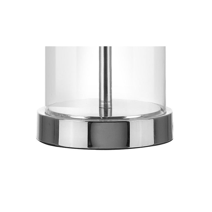 Coursey 25" Chrome Table Lamp Darby Home Co