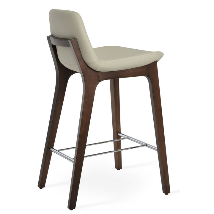 Pera HB Wood Bar & Counter Stool sohoConcept Color: Mint Seat Height: Counter Stool (24" Seat Height)