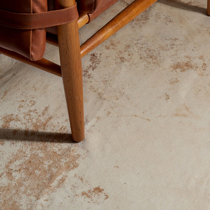 Lilly Natural Cowhide Animal Print Rug Foundry Select