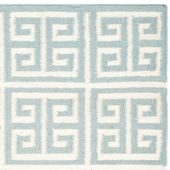 Rodgers Hand Woven Flat Weave 50% Banana Silk, 30% Wool, 20% Cotton Geometric Rug Ebern Designs Rug Size: Square 7' x 7'