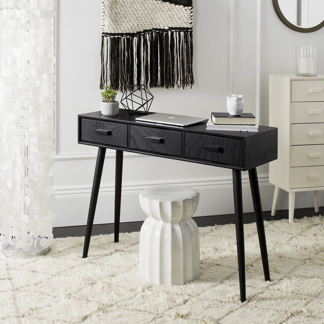 Brycon 41.8" Console Table George Oliver Color: Black