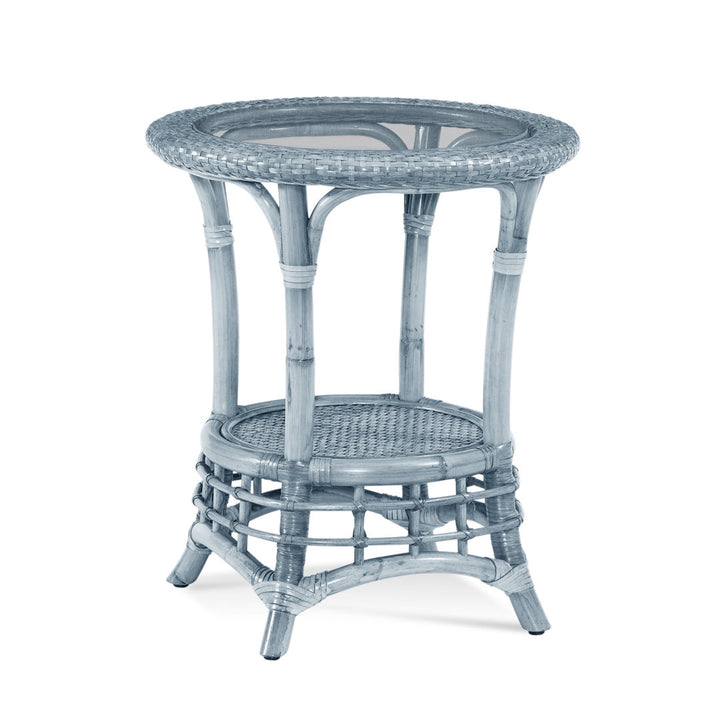 Luca Chairside Table Birch Lane™ Color: Sea Glass