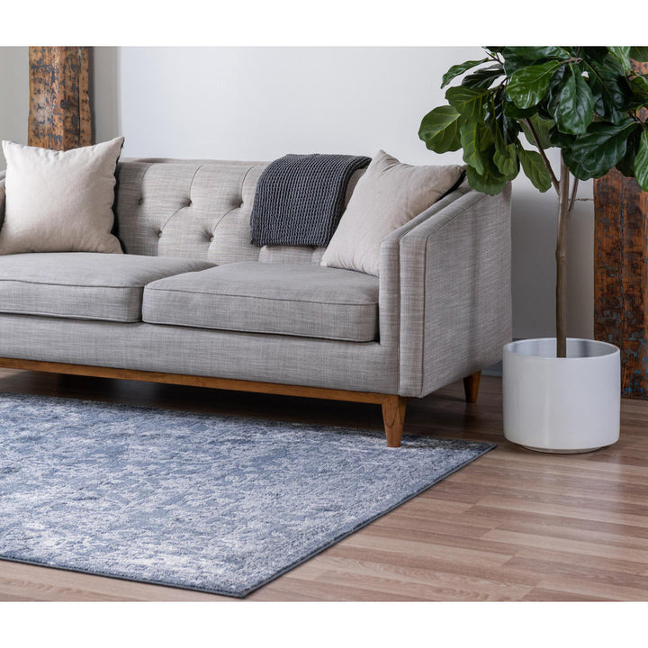 Charters Towers Oriental Blue Area Rug Langley Street® Rug Size: Rectangle 9' x 12'