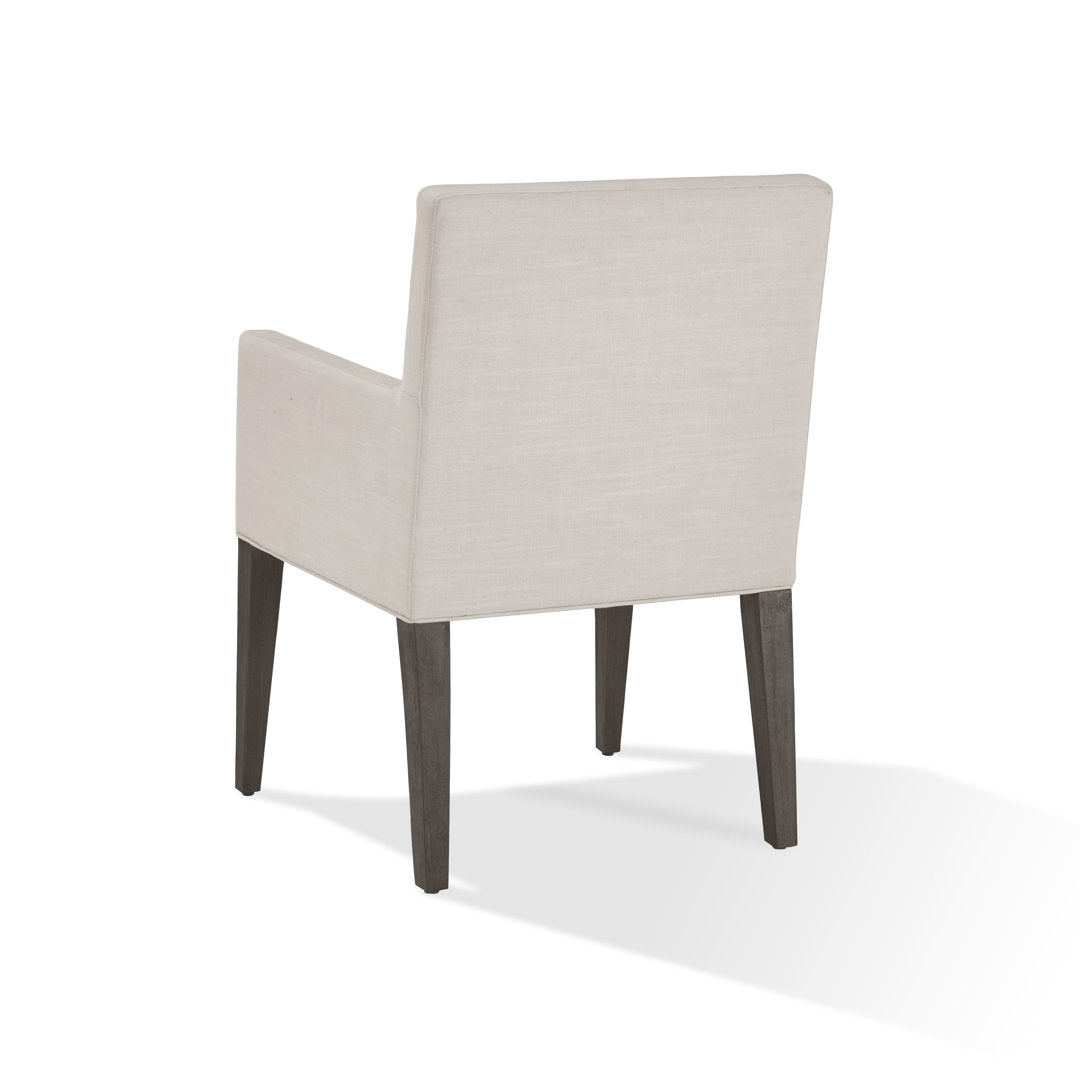 Meria Upholstered Arm Chair in Beige (Set of 2) Joss & Main