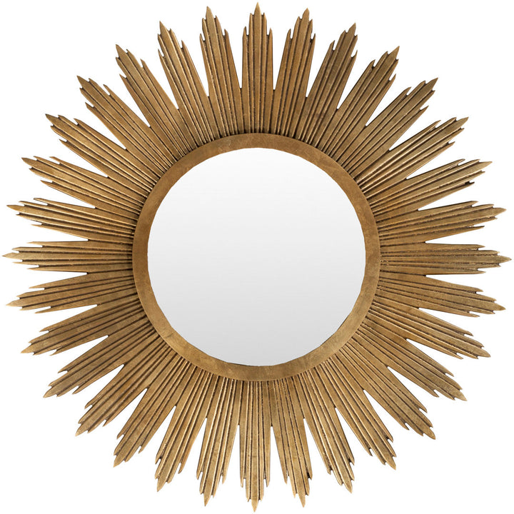 Leicester Gold Wall Decor Modern & Contemporary Beveled Accent Mirror Rosdorf Park