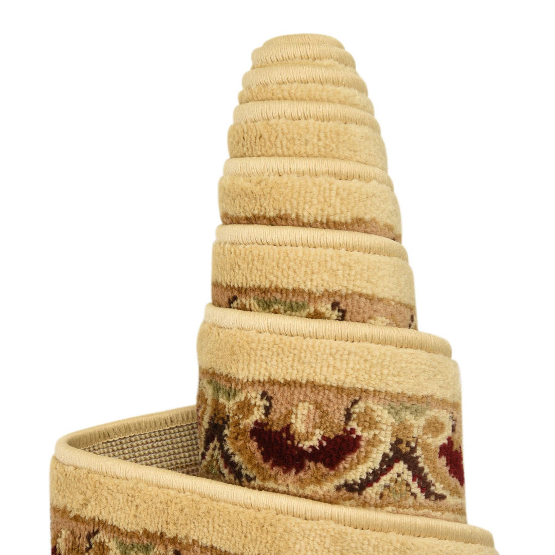 Debora Oriental Cream Area Rug Lark Manor™ Rug Size: Square 6'1"
