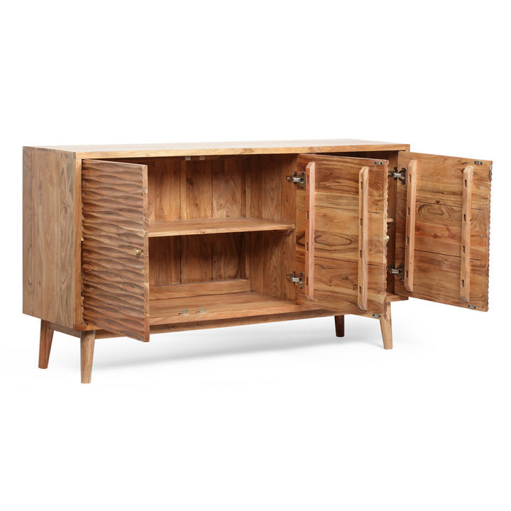 Briyonna 3 Door Accent Cabinet Corrigan Studio®