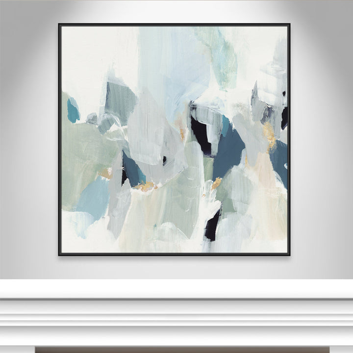 Little Talks III' by Isabelle Z - Painting Print Casa Fine Arts Size: 46.5" H x 46.5" W x 2" D Format: Black Framed Canvas