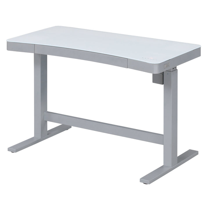 Babin Height Adjustable Standing Desk Upper Square™ Color: Snow