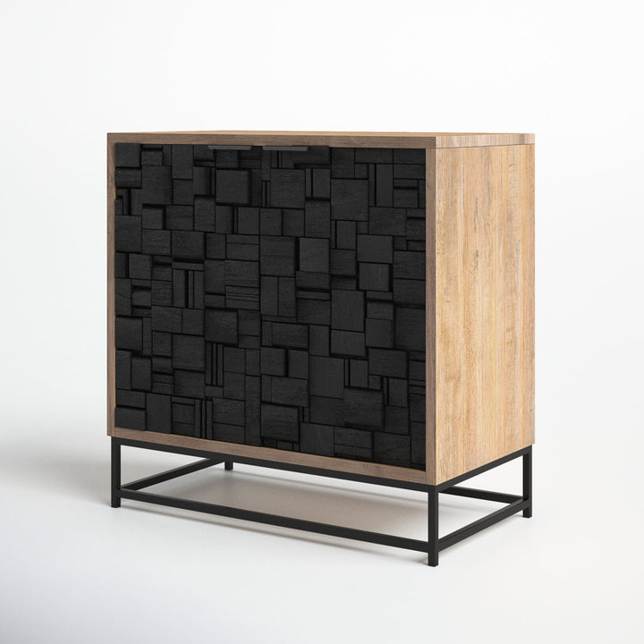 Maisara Iron 2 - Door Accent Cabinet Joss & Main