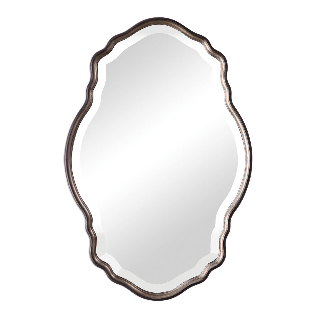 Oaklynn Modern & Contemporary Beveled Mirror Three Posts™ Finish: Dark Bronze