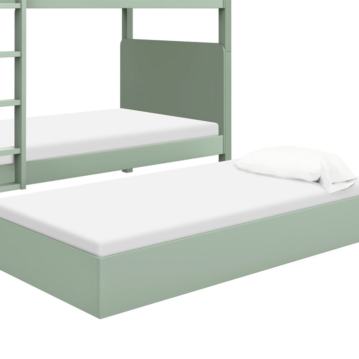 TipToe Twin Bunk Bed babyletto Color: Light Sage