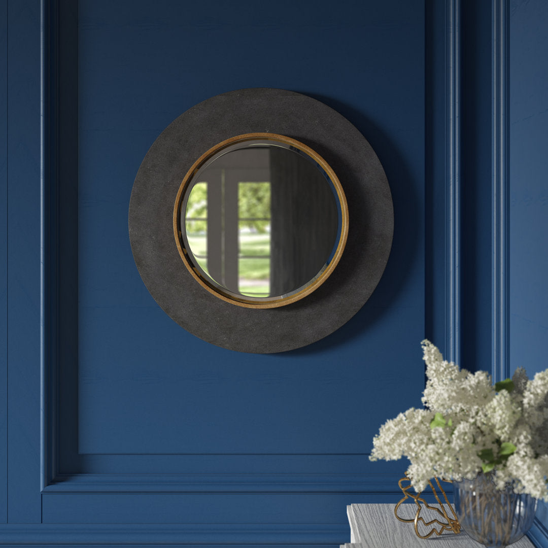 Zena Coastal Beveled Distressed Accent Mirror Greyleigh™