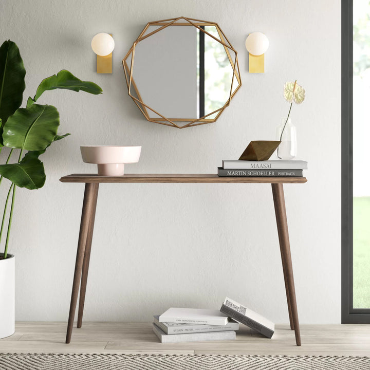 Brycn 47.3" Console Table Latitude Run® Color: Light Brown