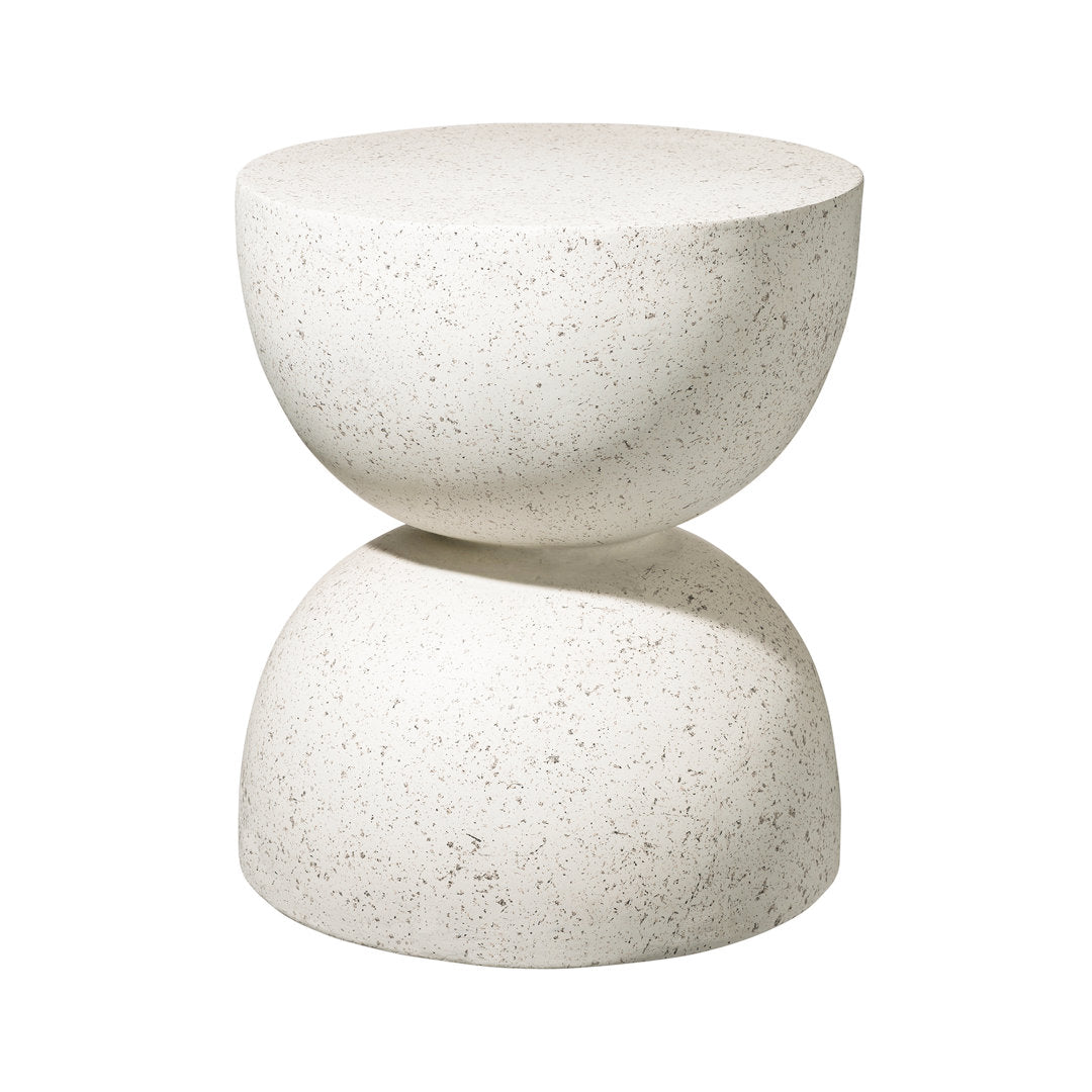 Ruiz 17.75'' Tall Accent Stool Joss & Main Color: White Terrazo