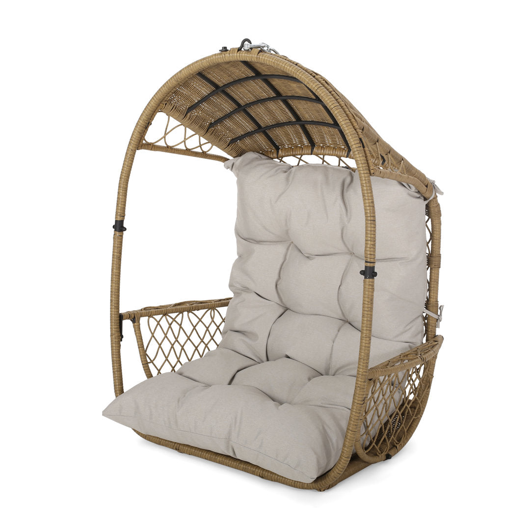 Berkshire Porch Swing Bayou Breeze Color: Light Brown/Beige
