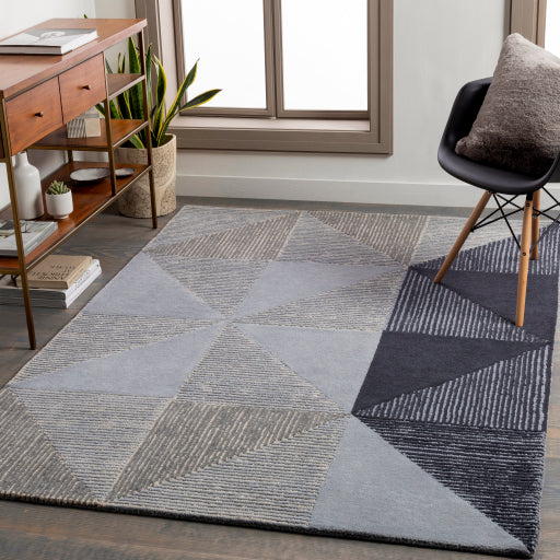 Kennedy Kaleidoscope Handcrafted Runner Rug