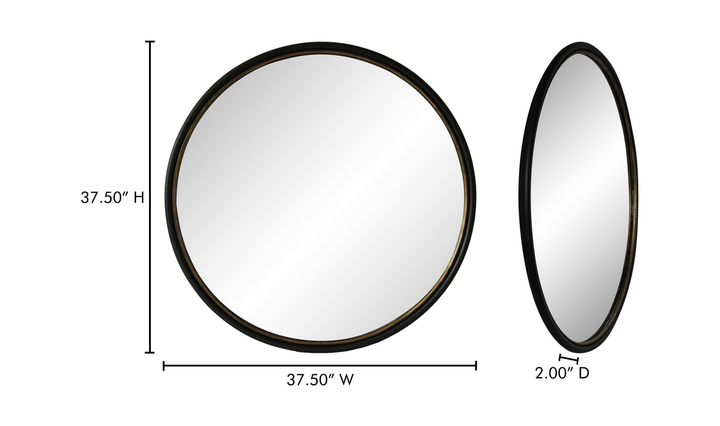 Xav Round Mirror