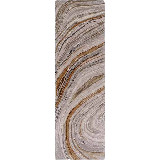 Kavita Kaleidoscope Handcrafted Runner Rug
