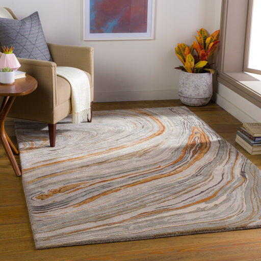 Kavita Kaleidoscope Handcrafted Runner Rug
