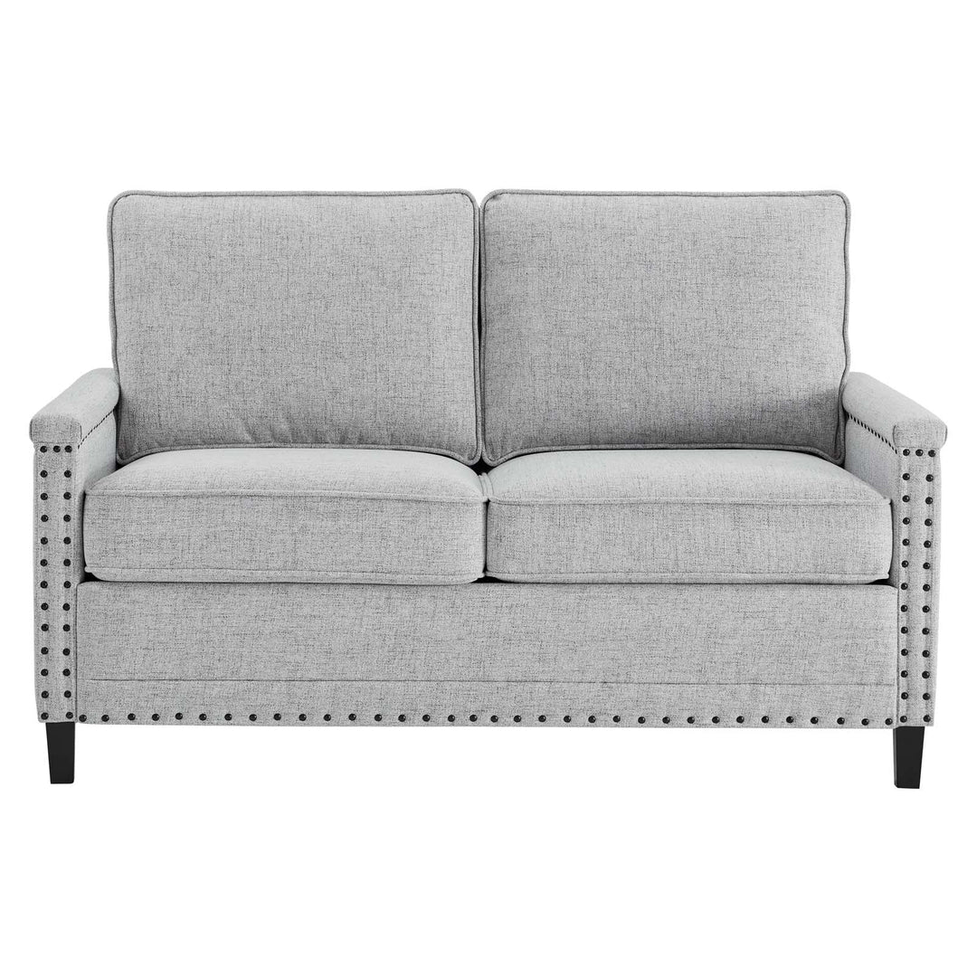 Shonta Upholstered Fabric Loveseat