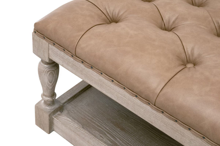 Townsend Tufted Upholstered Coffee Table