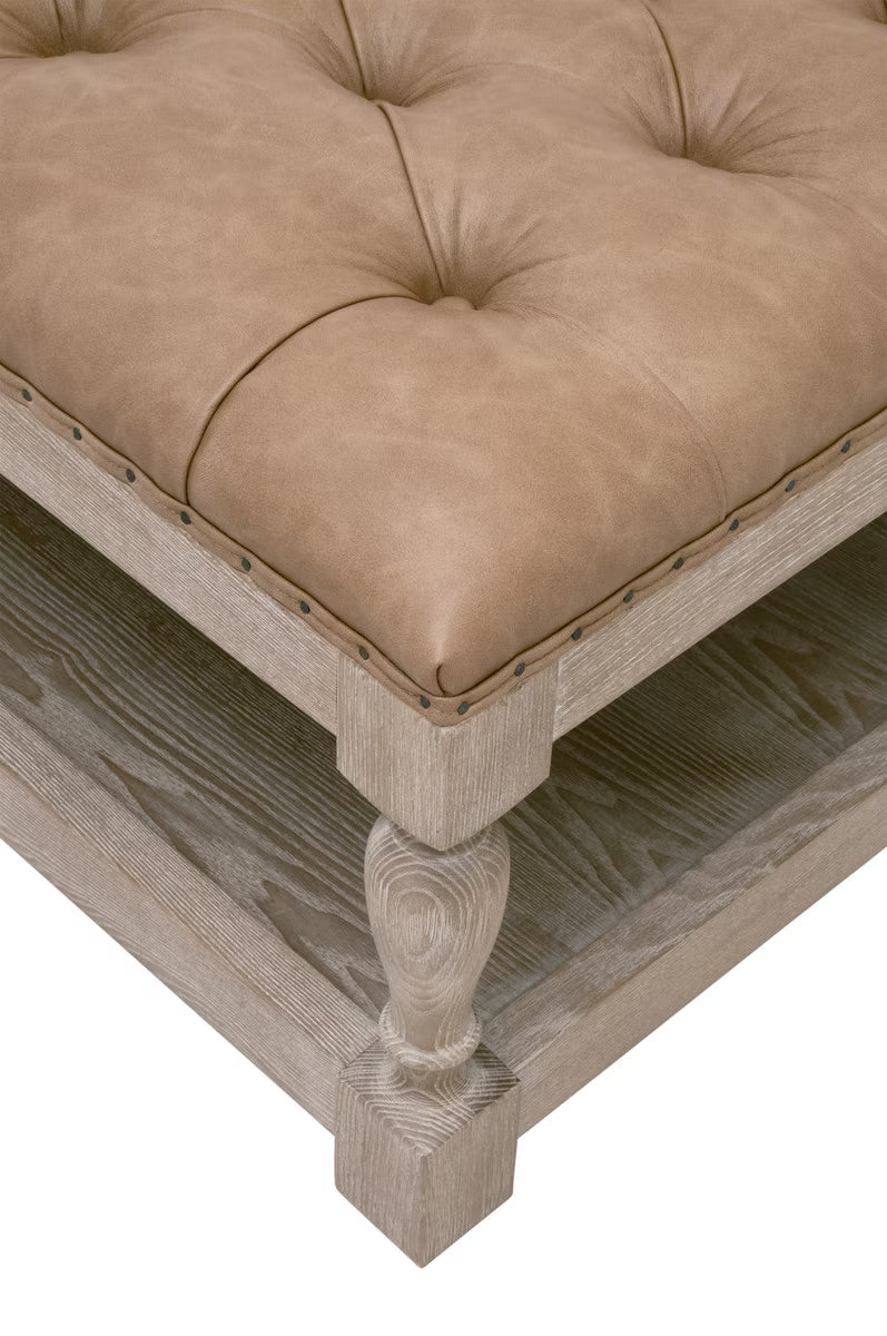 Townsend Tufted Upholstered Coffee Table