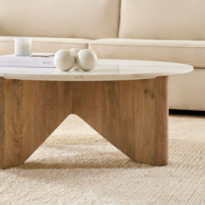 Maddox Marble Coffee Table