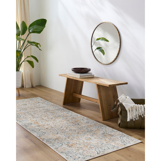 Laila Linear Machine Woven Runner Rug