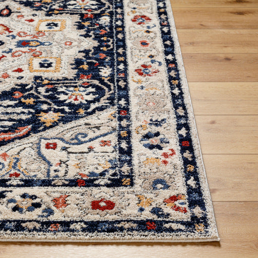 Lovely Lattice Beige Machine Woven Rug