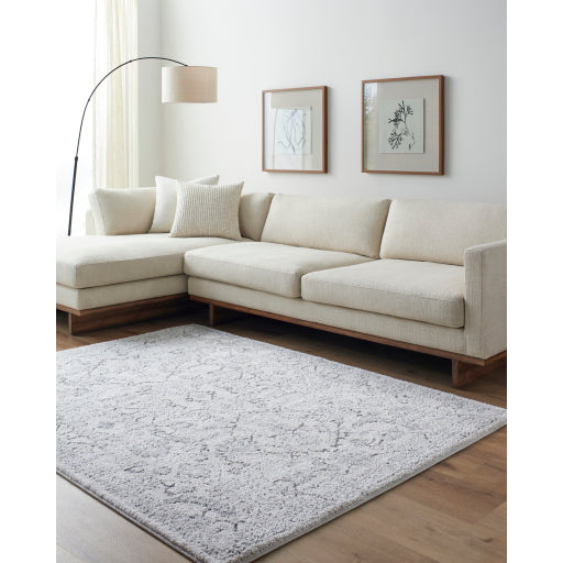 Lovely Lattice Beige Machine Woven Rug