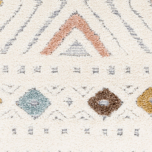 Labyrinthine Lattice Machine Woven Rug