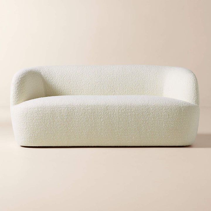 Gwyneth 68" Ivory Boucle Loveseat