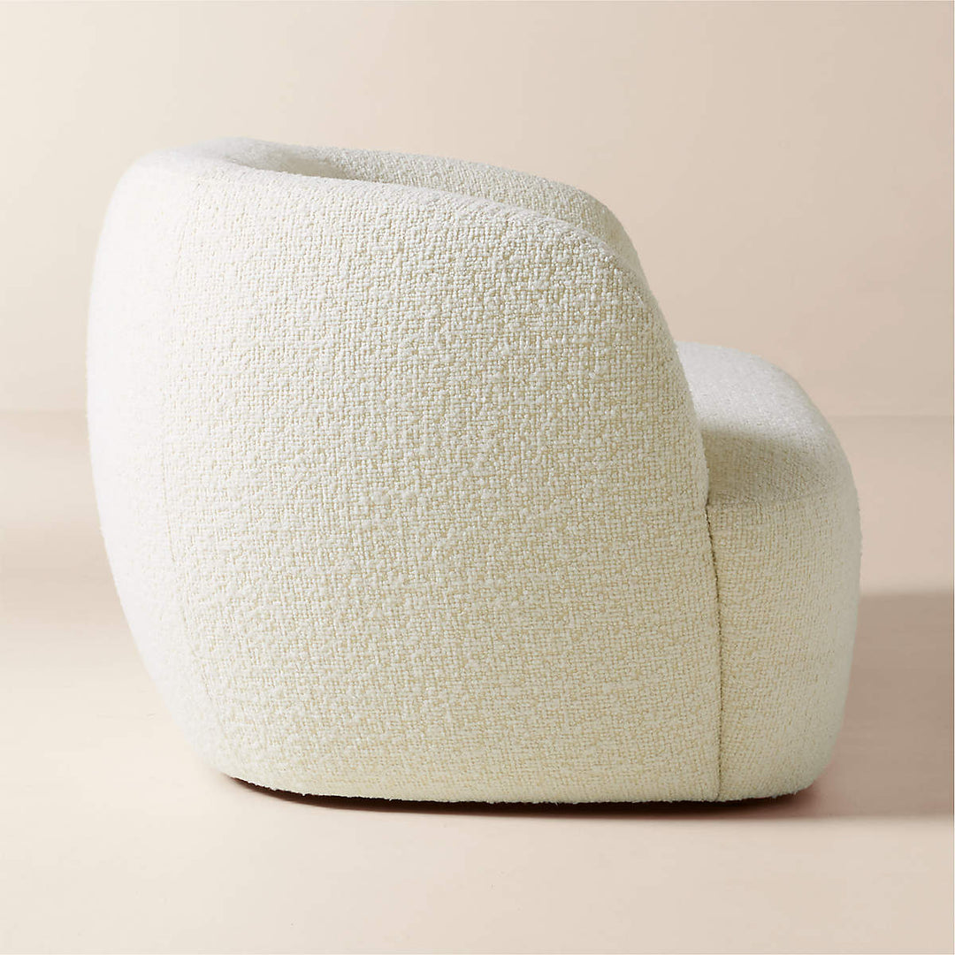 Gwyneth 68" Ivory Boucle Loveseat