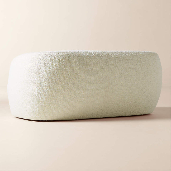 Gwyneth 68" Ivory Boucle Loveseat